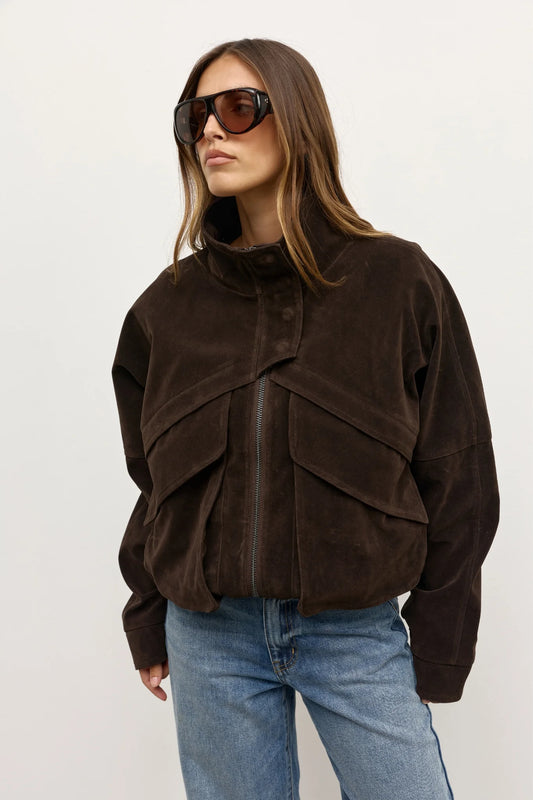 Inez Bomber Jacket - Coco