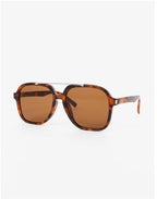 Gigi Aviator Sunglasses  - Brown / Tortoiseshell