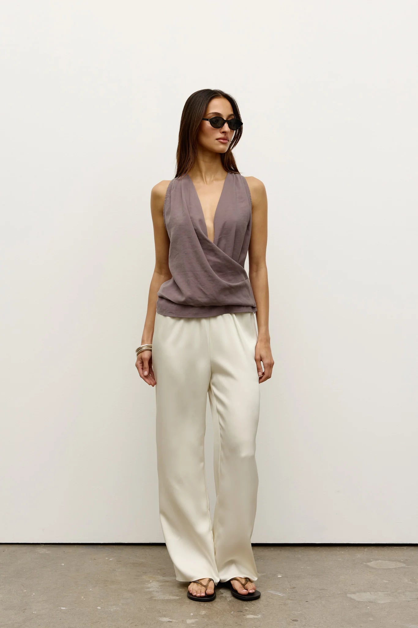 Emmeline Top - Gunmetal