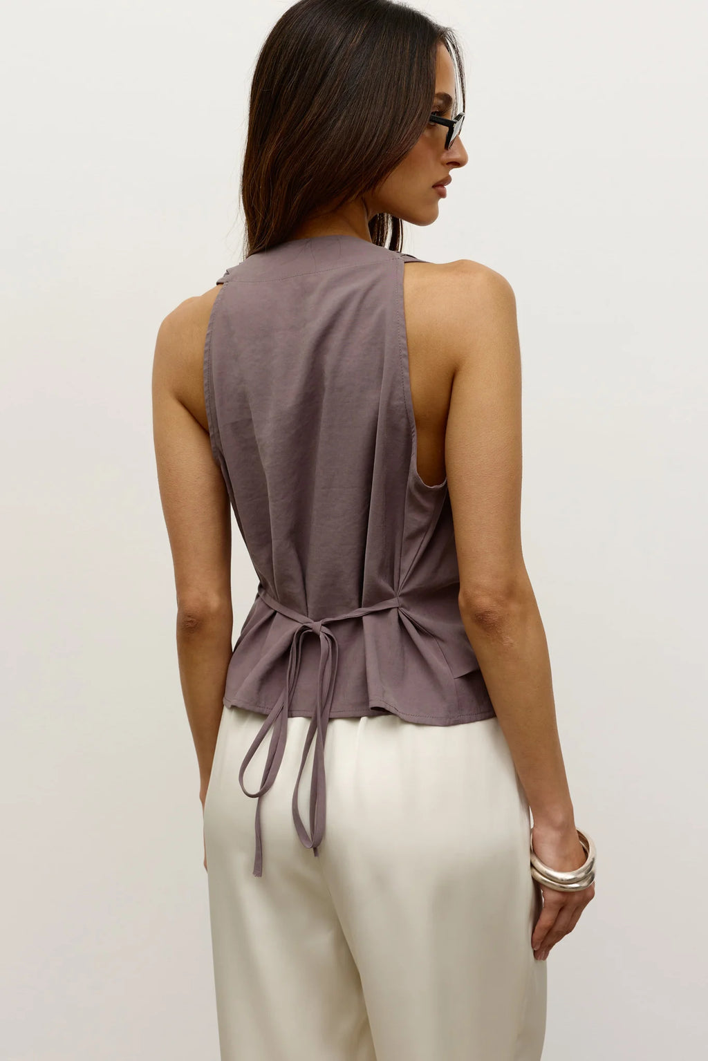 Emmeline Top - Gunmetal