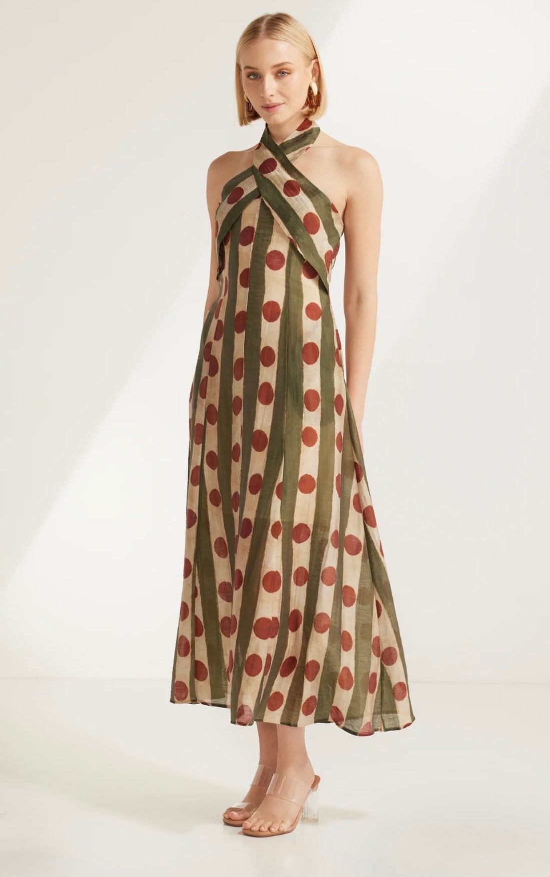Tanya Polka Dot Maxi