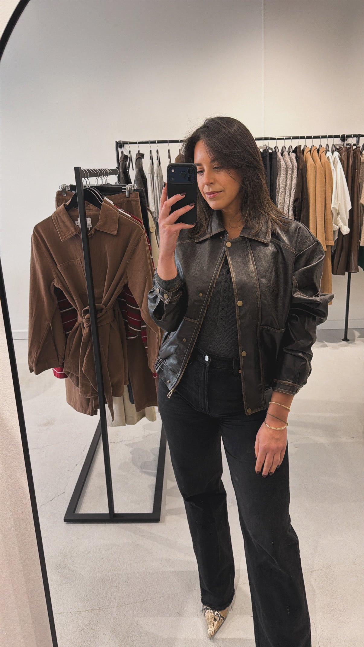 Romy Washed Bomber