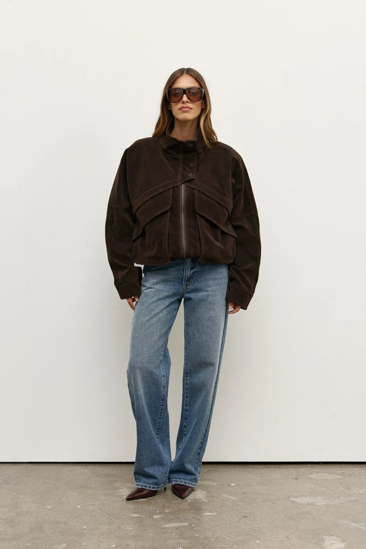 Inez Bomber Jacket - Coco