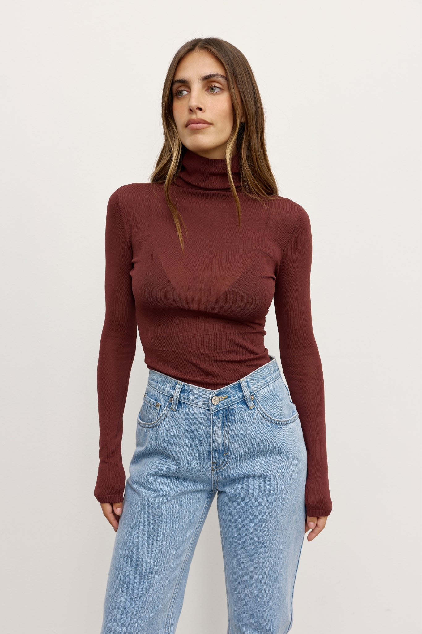 Arilie Top - Burgundy