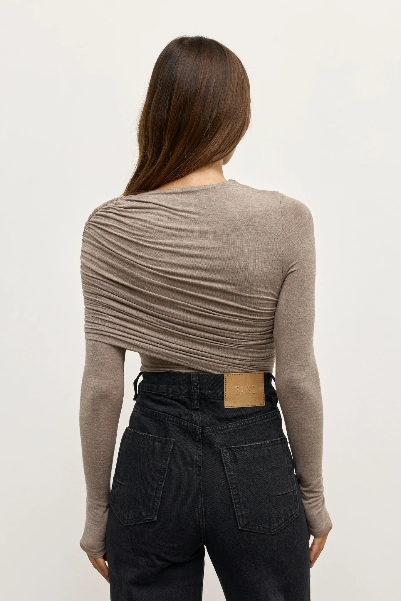 Ariya Bodysuit  - Grey Marle