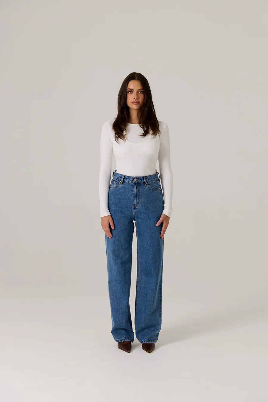 Romy Jeans  - Mid Wash