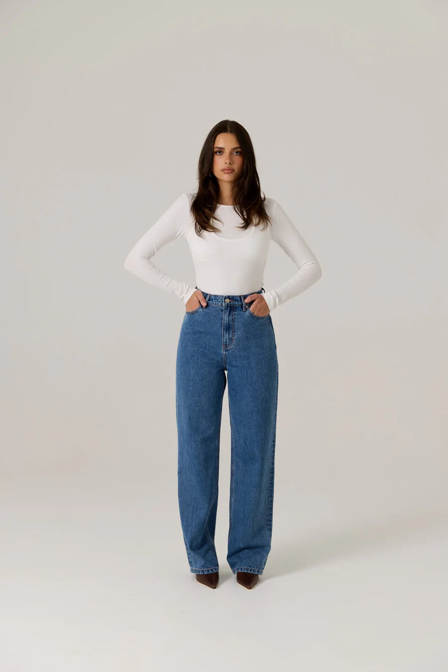 Romy Jeans  - Mid Wash