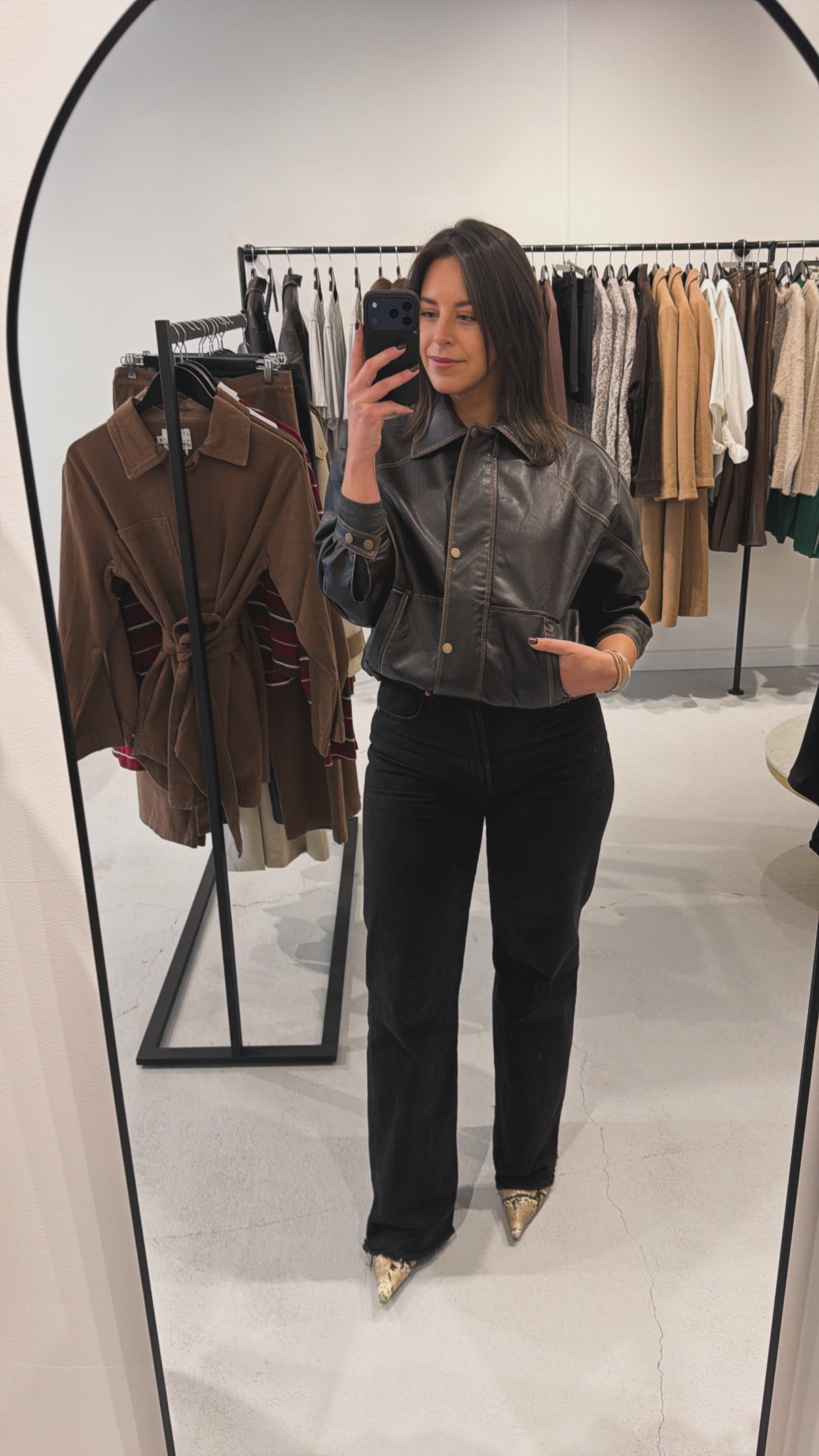 Romy Washed Bomber