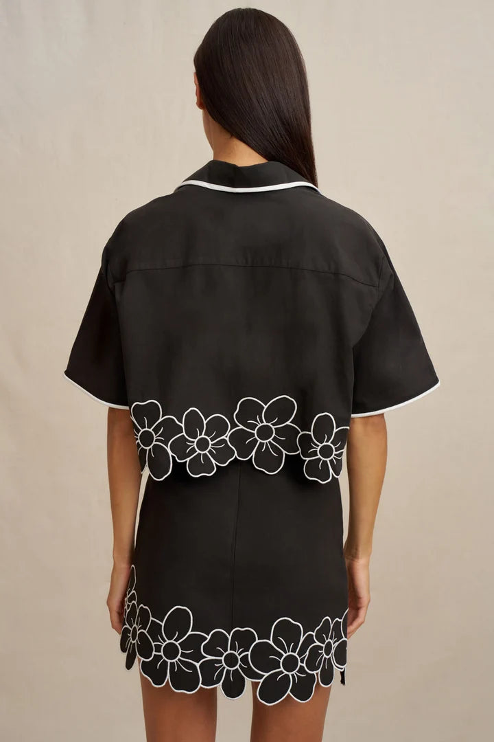 Dahlia Crop Shirt