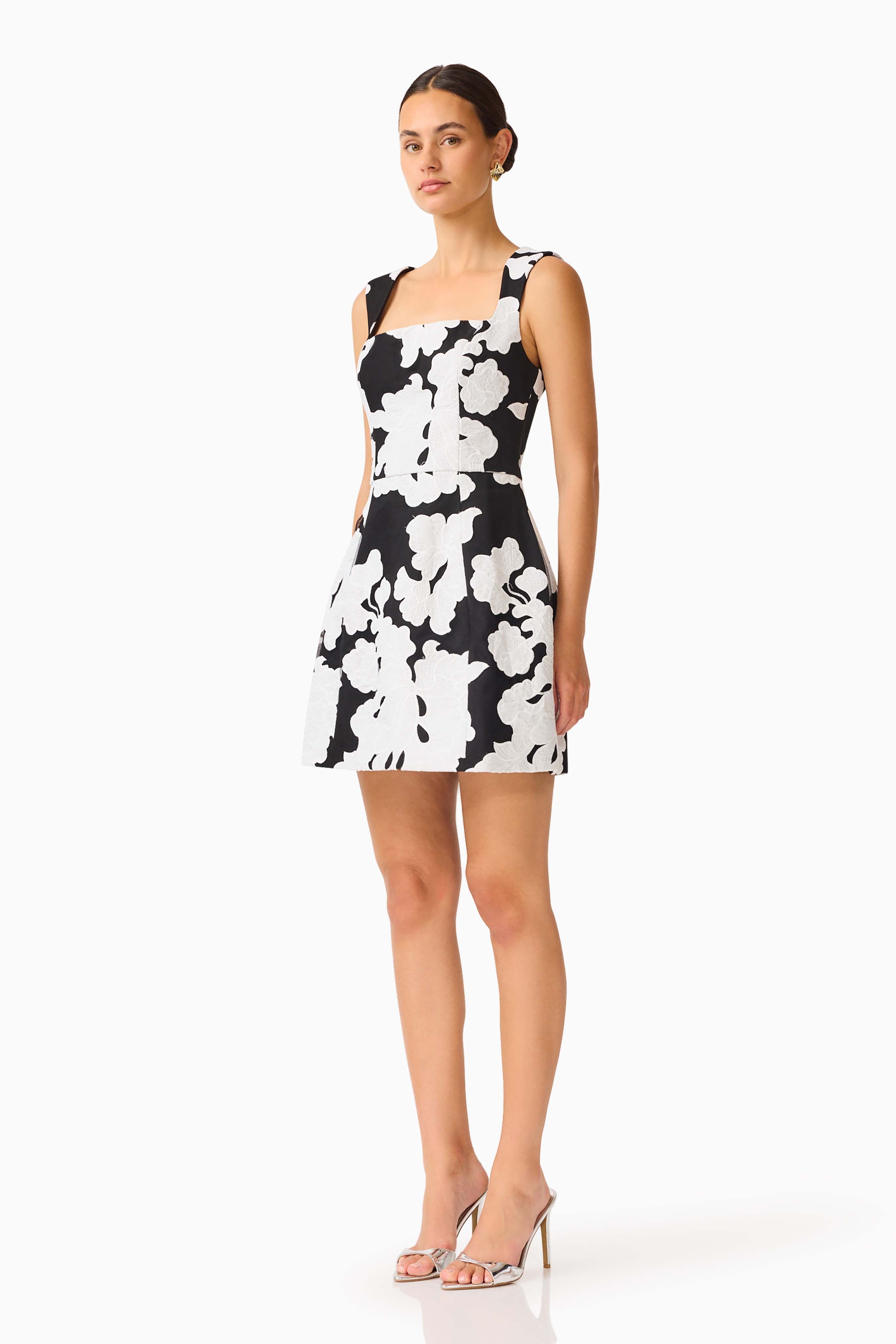 Bloomnoir Tulip Mini Dress