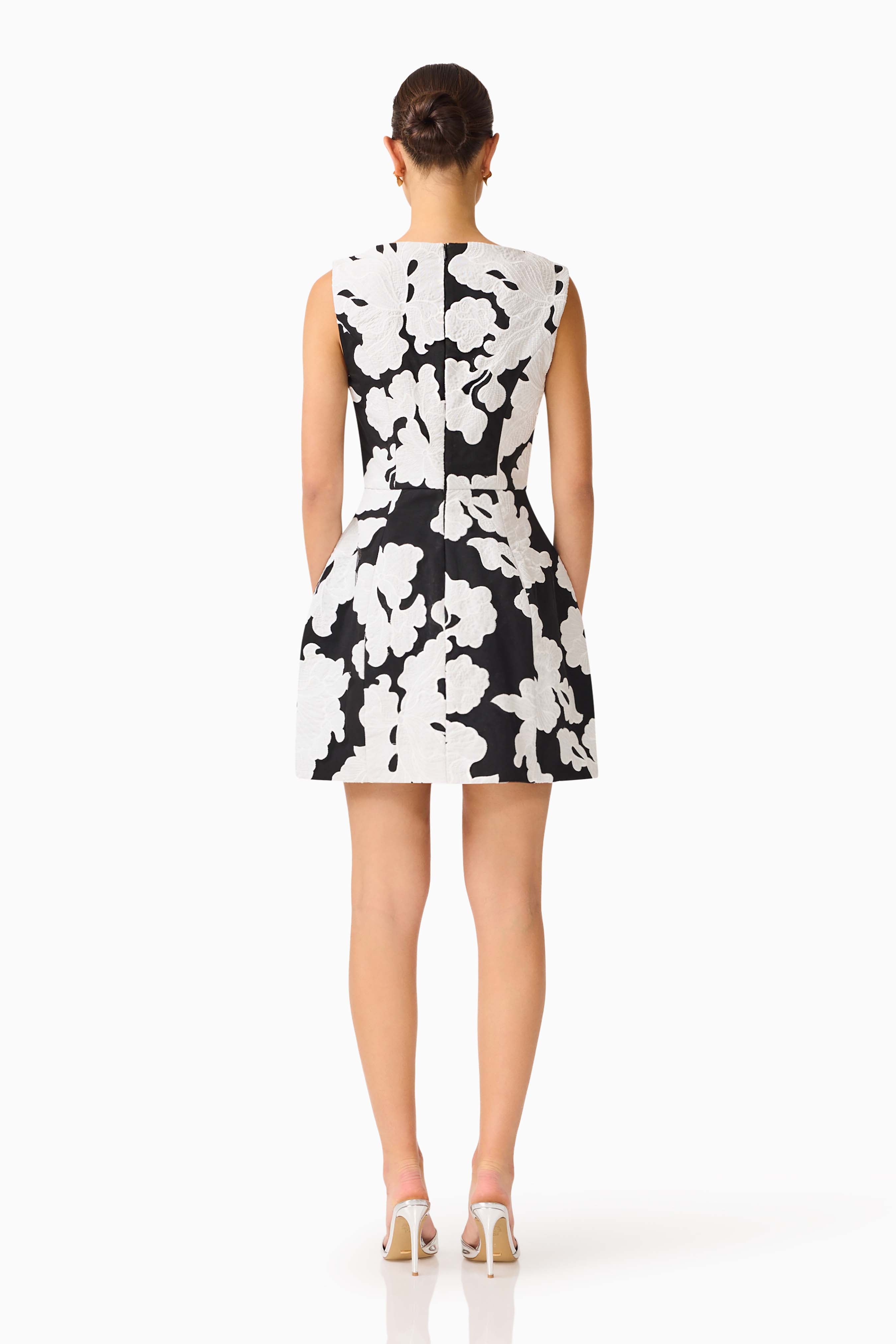 Bloomnoir Tulip Mini Dress