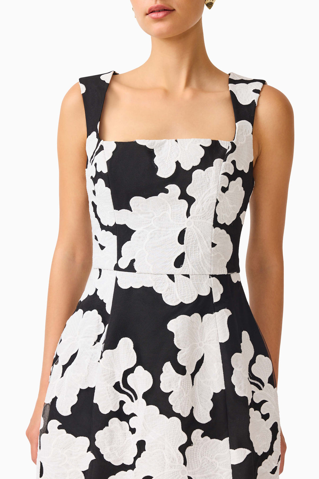 Bloomnoir Tulip Mini Dress