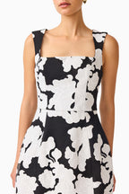 Bloomnoir Tulip Mini Dress