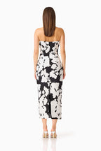 Bloomnoir Midi Coloum Dress
