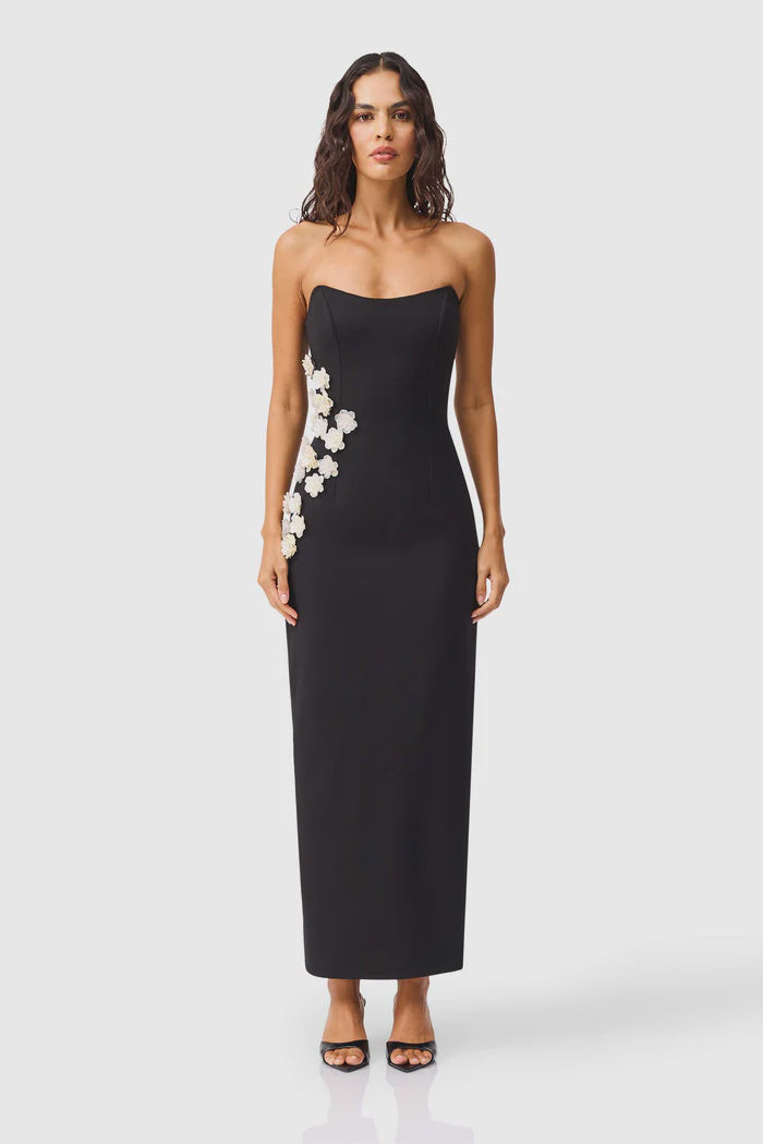 Yasmine Strapless Midi