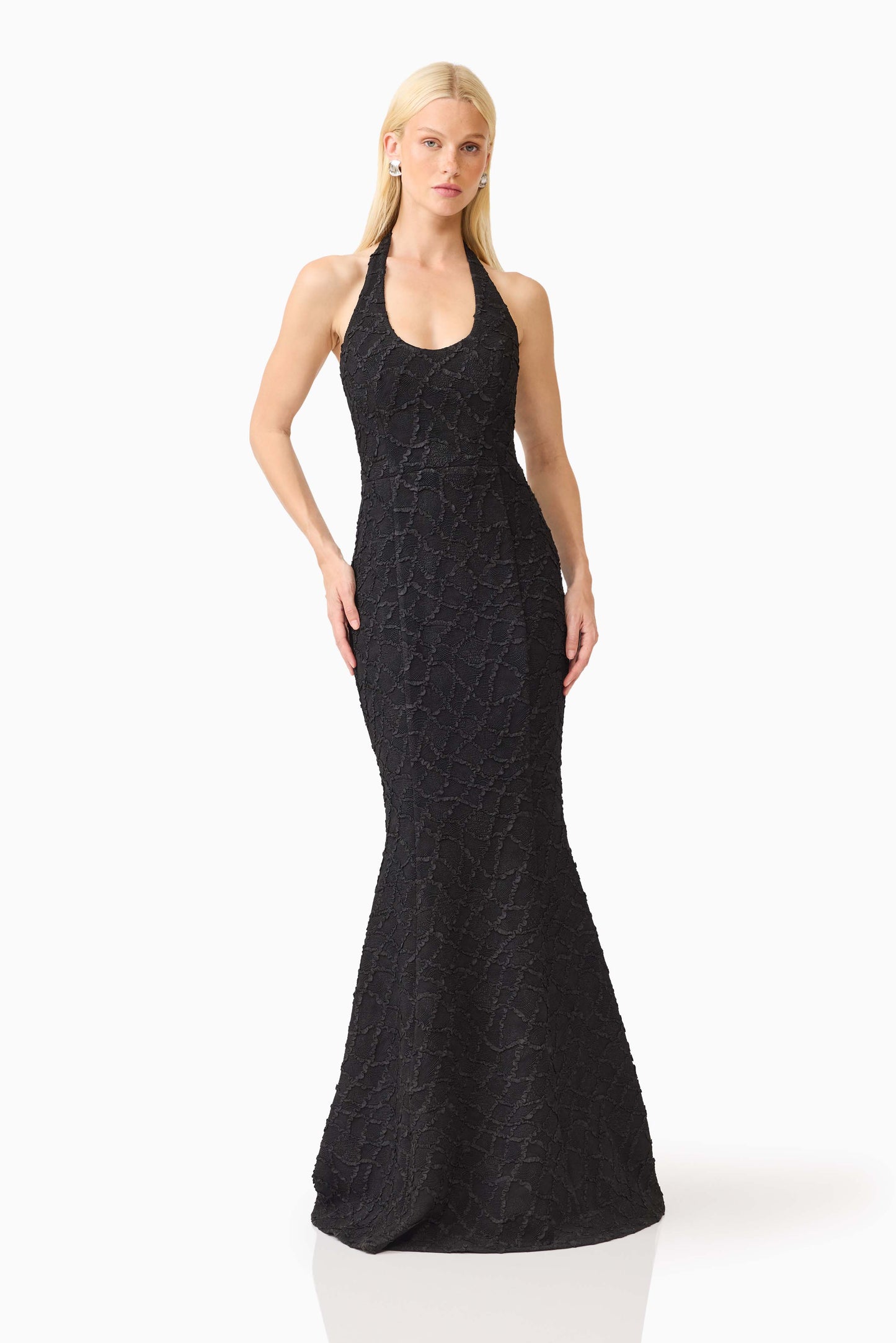 Alexandra Halter Neck Gown