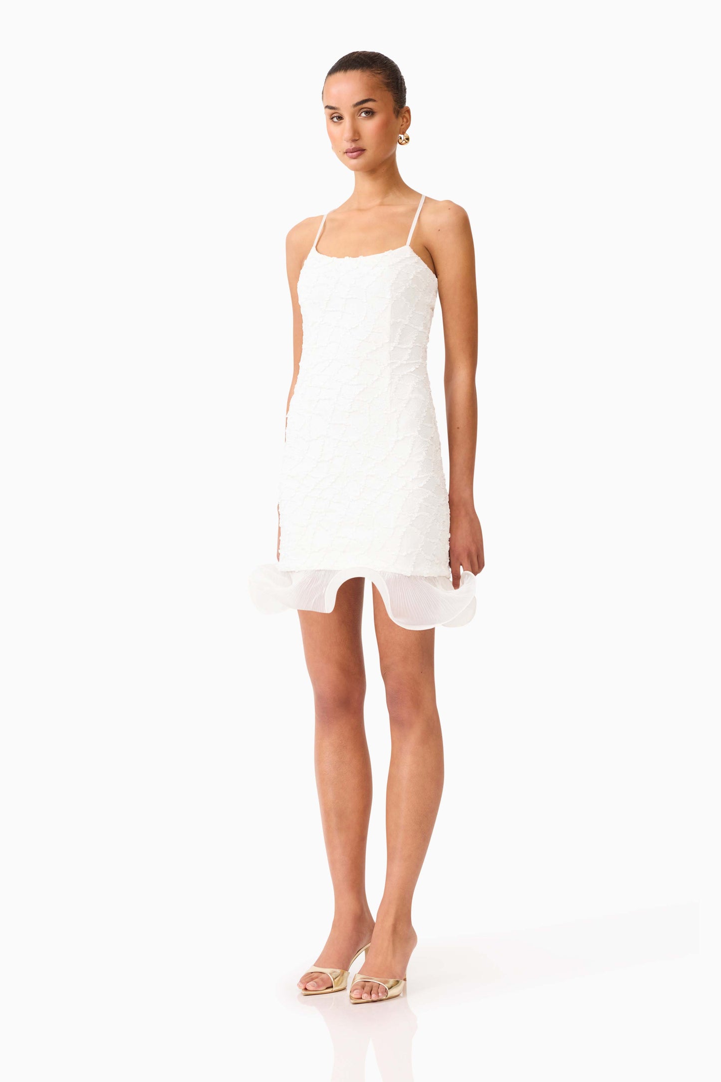 Alexandra Mini Dress  - White