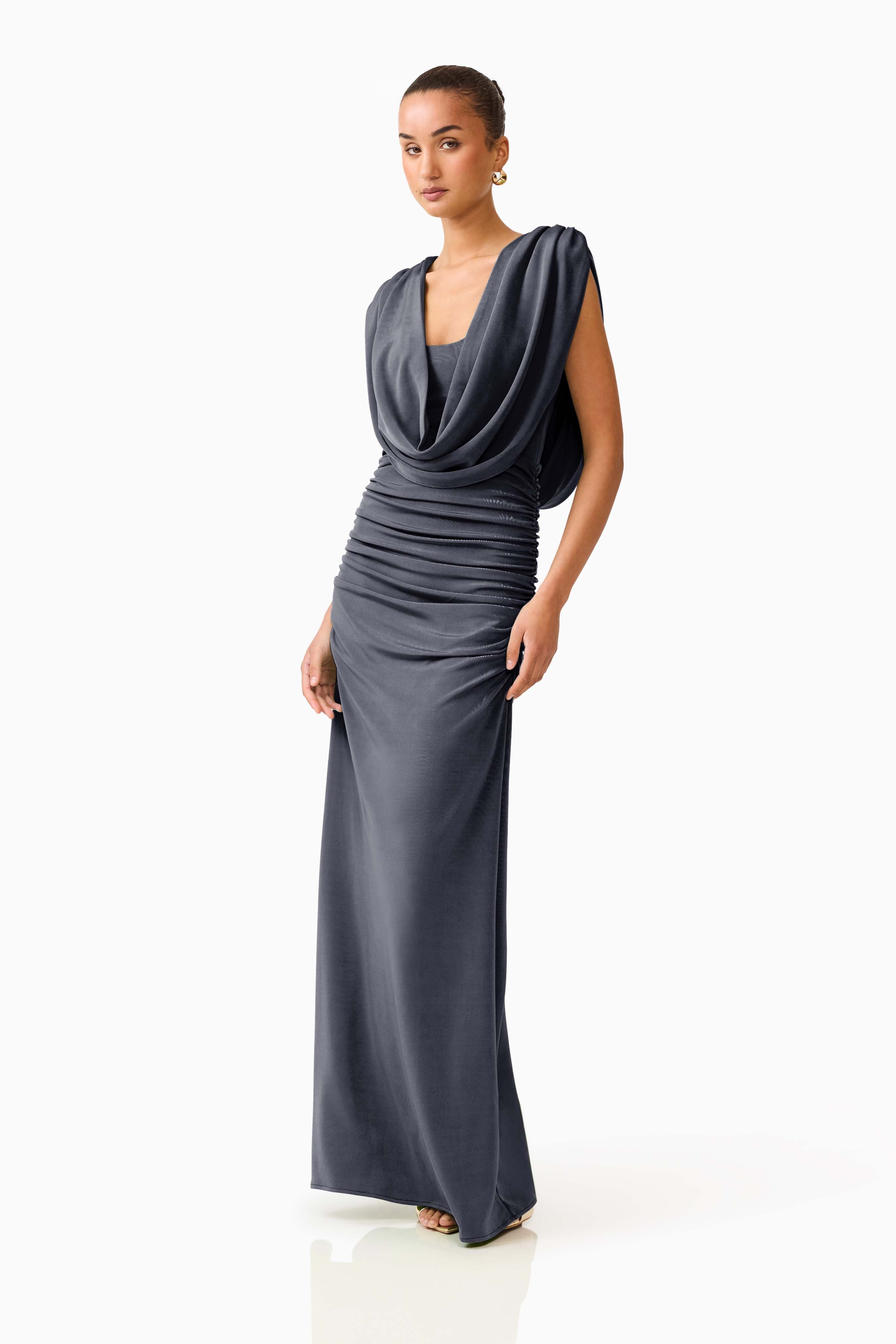 Marisol Cowl Neck Gown