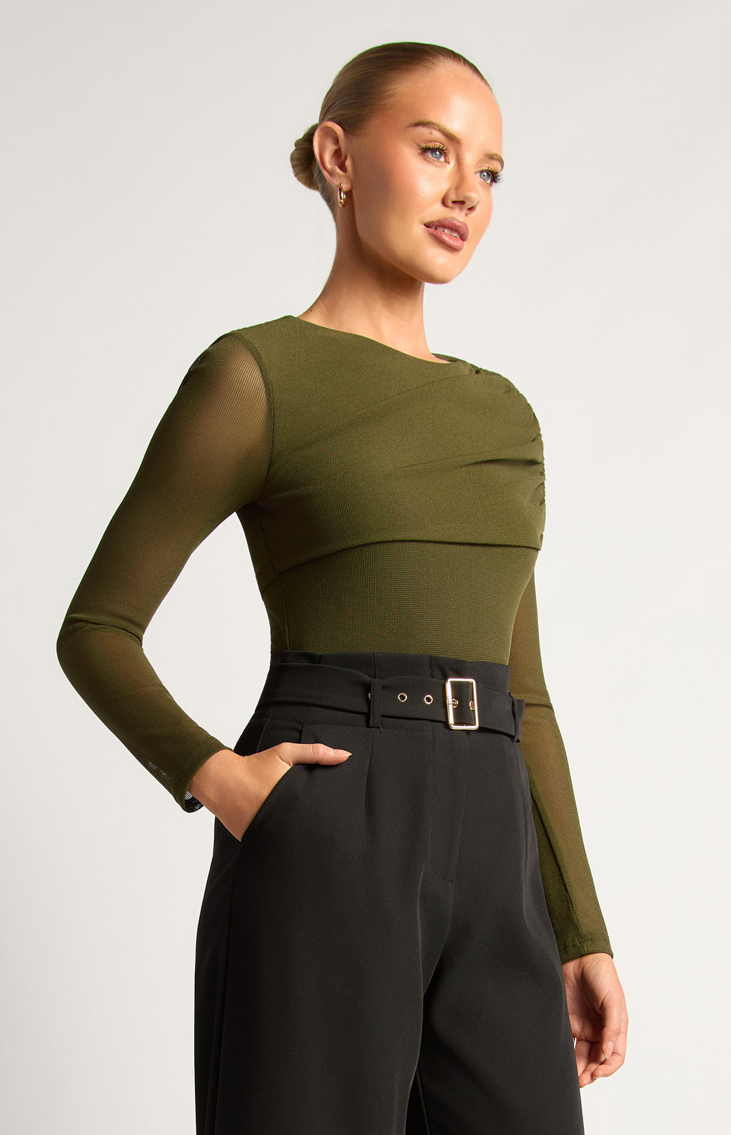 Natasha Cape Bodysuit