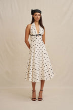 Florentina Polka Dot Dress