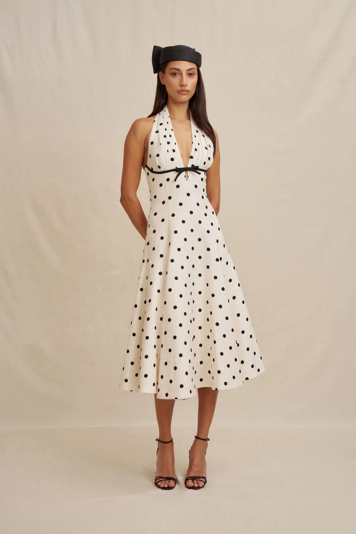 Florentina Polka Dot Dress