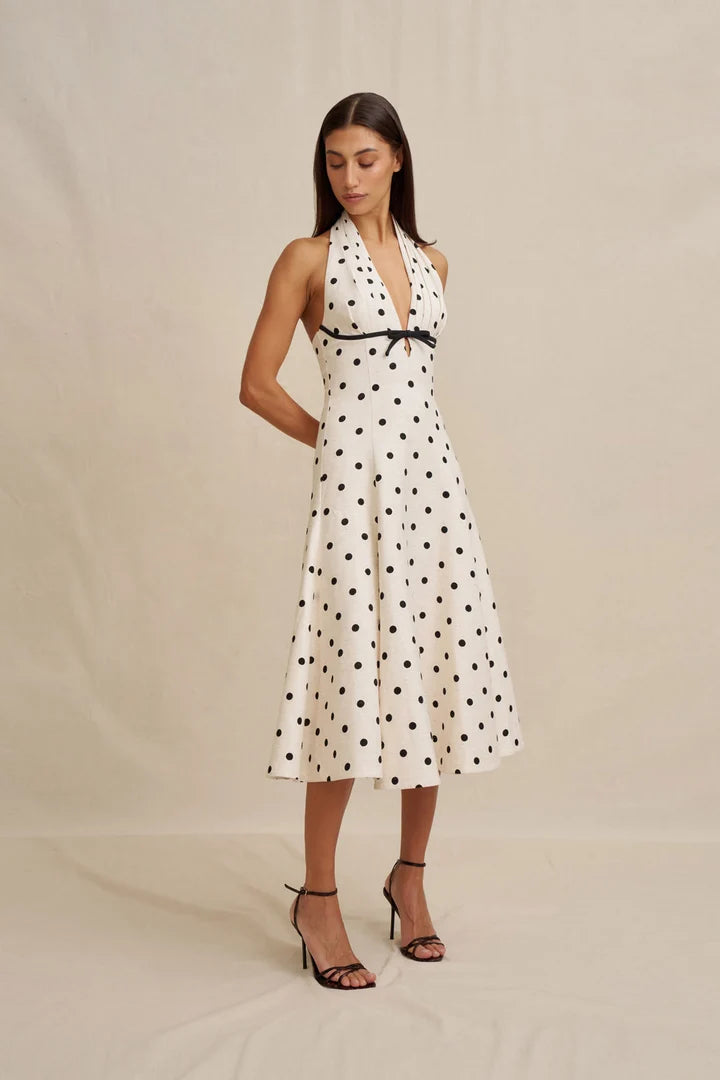Florentina Polka Dot Dress
