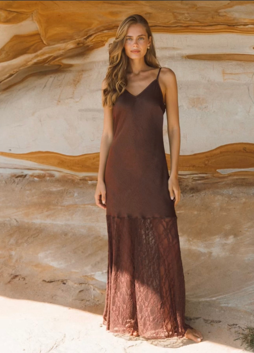 Sophia Lace Maxi Dress