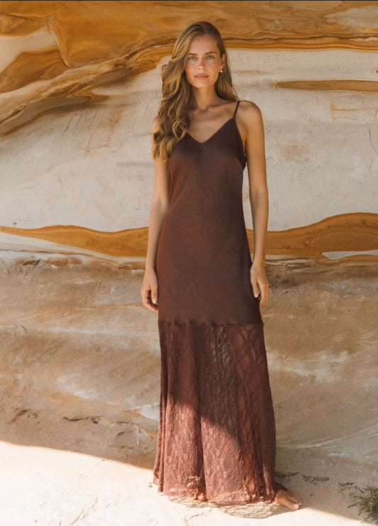 Sophia Lace Maxi Dress