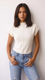 Renn Cap Sleeve Knit