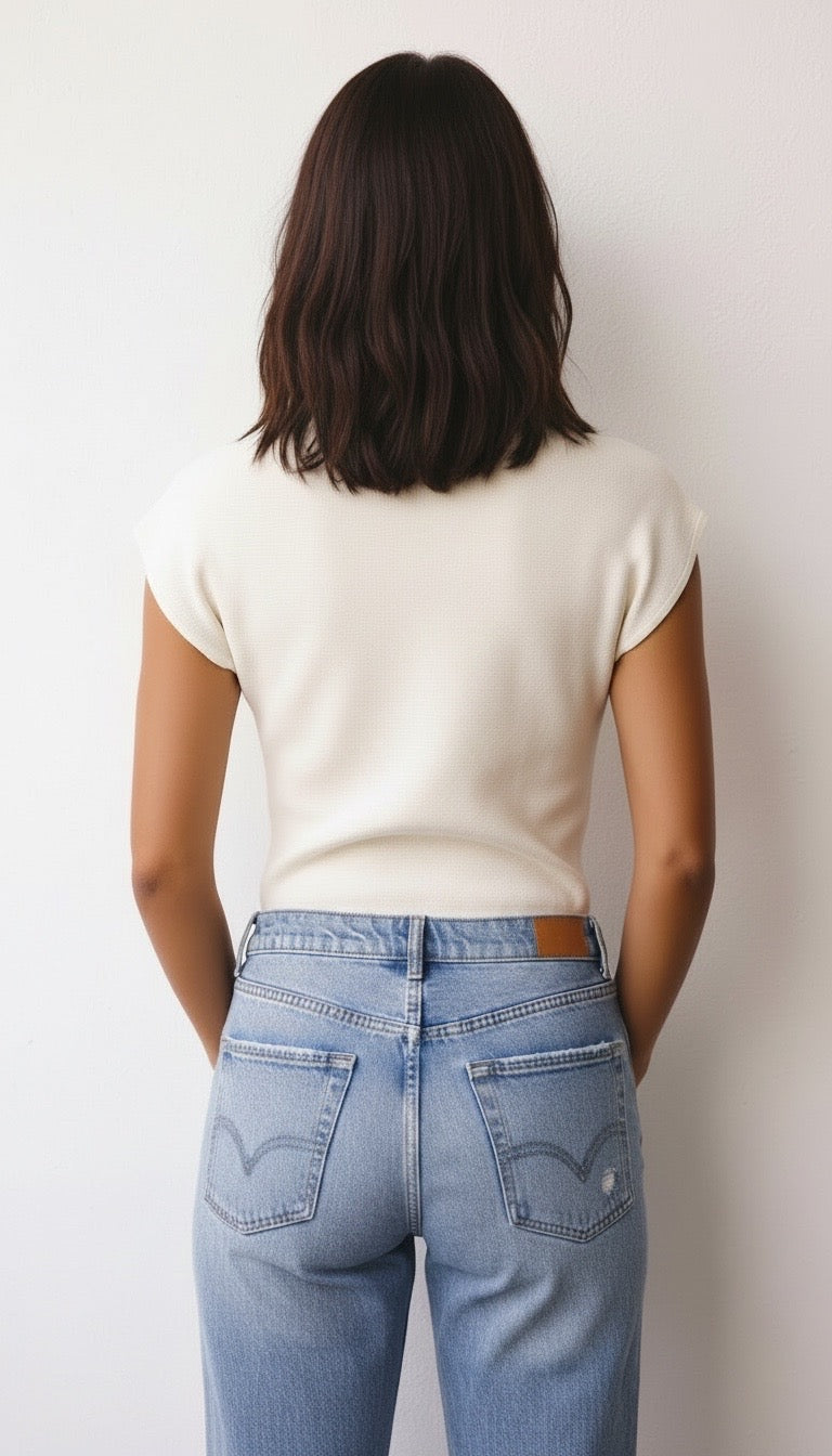 Renn Cap Sleeve Knit