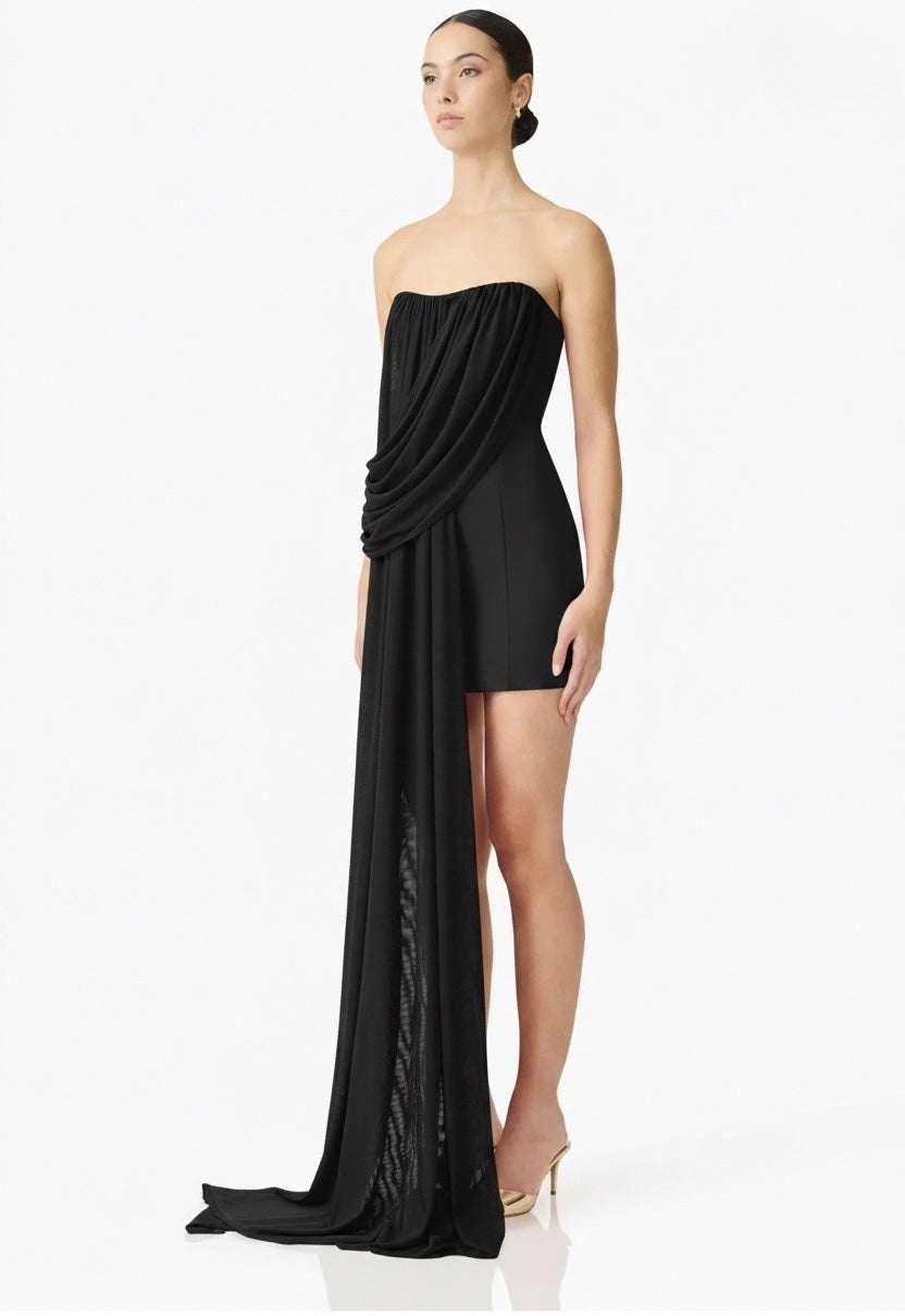 Chantal Mini Drape Dress