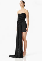 Chantal Mini Drape Dress