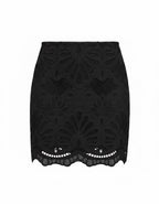 Dana Faux Leather Mini Skirt