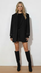 Dana Faux Leather Mini Skirt