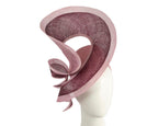 Willow Fascinator - Burgundy & Pink