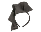 Giselle Twist Fascinator  - Black