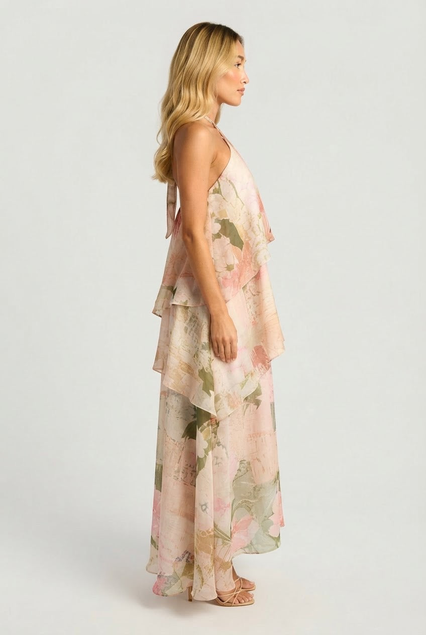 Capri Tiered Maxi Dress