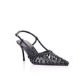 Myrtle Woven Pump Black