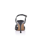 Myrtle Woven Pump Black