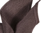 Naomi Structure Fascinator - Chocolate