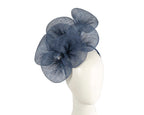 Eva Flower Fascinator - Navy