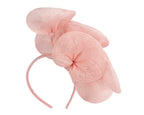Eva Flower Fascinator - Dusty Pink