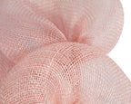 Eva Flower Fascinator - Dusty Pink