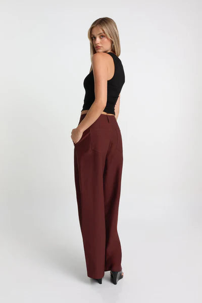 Maverick Pant - Maroon