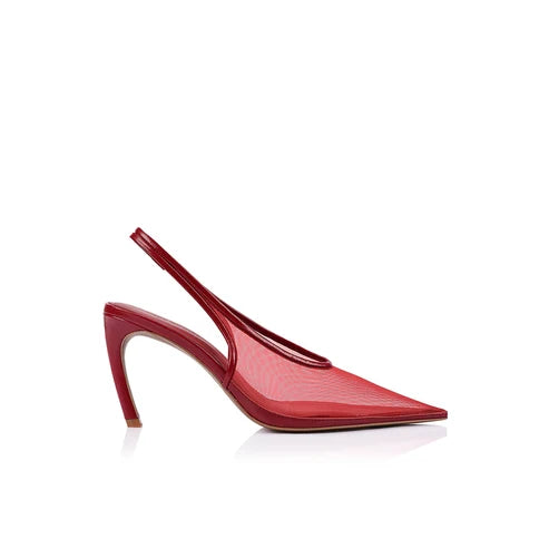 Rochelle Sling Back - Red Mesh