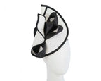 Tyra Black & White Bow Fascinator