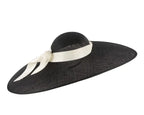 The Derby Hat Black & Cream