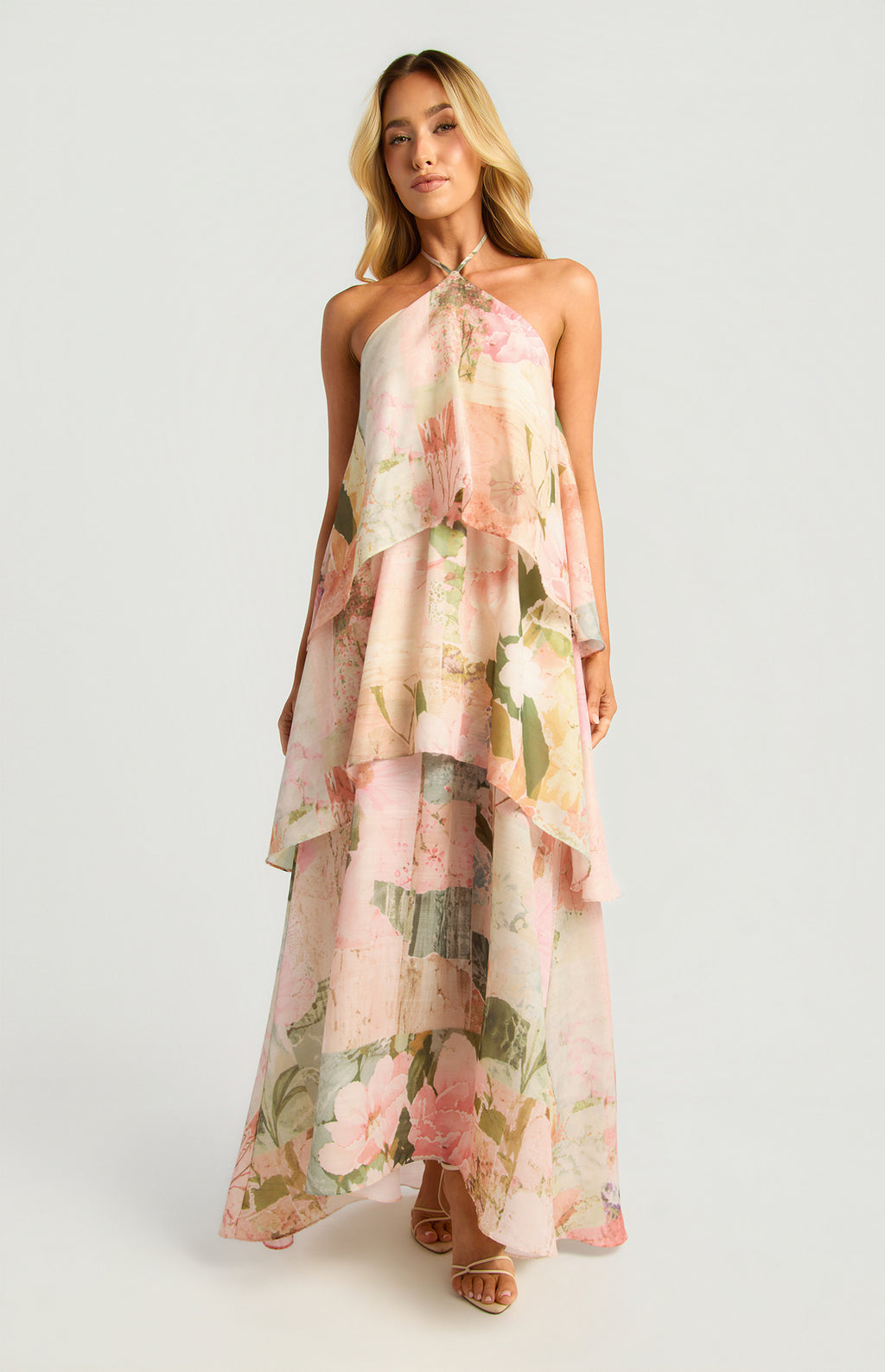 Capri Tiered Maxi Dress