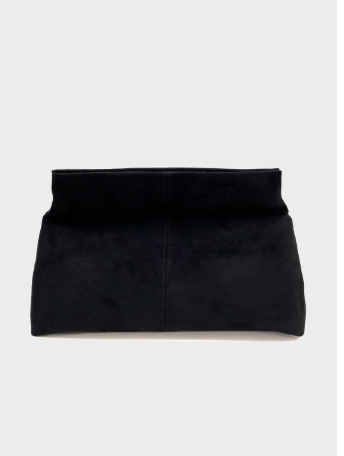 Monique Suede Clutch