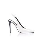 Priscilla Peep Toe Pump - White